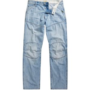 G-star, Regular Fit Jeans met 3D Constructie Blauw, Heren, Maat:W33 L34