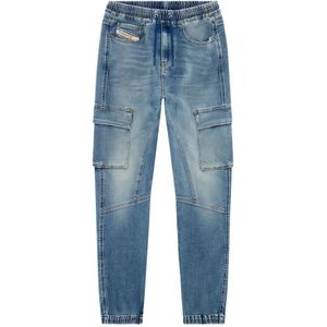Diesel, Jeans, Dames, Blauw, W25, Slim 2051 D-Ursy Joggjeans®