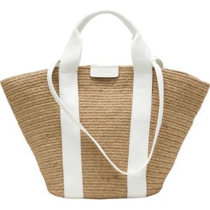 Marc O'Polo, Tassen, Dames, Beige, ONE Size, Jute, Jute Shopper Tas