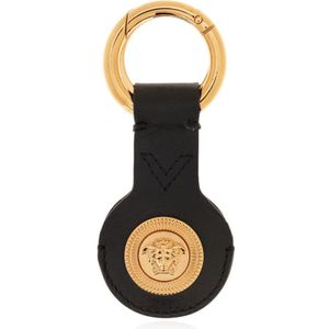 Versace, Telefoonaccessoires Zwart, Heren, Maat:ONE Size