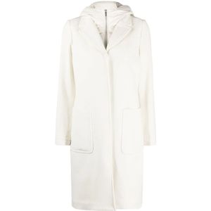 Woolrich, Beige Dons Parka Casual Vrouwen Beige, Dames, Maat:L