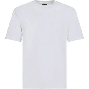 Save The Duck, Tops, Heren, Wit, L, Witte Crew Neck T-shirt Polos