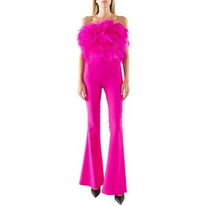 Doris S, Jumpsuits Roze, Dames, Maat:M