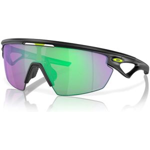 Oakley, Accessoires, unisex, Zwart, ONE Size, Leer, Sport Zonnebril Sphaera Prizm Technologie