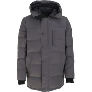 Canada Goose, Jassen, Heren, Grijs, S, Heren Carson Parka - Donkergrijs, Waterafstotend, -25ºc