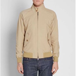 Baracuta, Jassen, Heren, Beige, S, Originele Harrington Jas met Fraser Tartan Voering