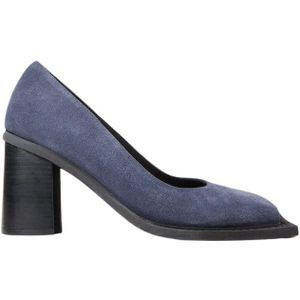 Ninamounah, Schoenen, Dames, Blauw, 39 EU, Leer, Pumps