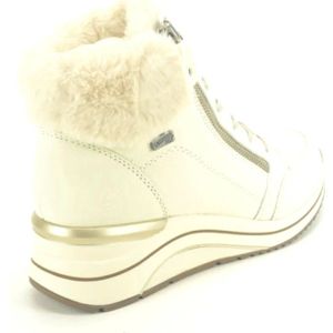 Remonte, Schoenen, Dames, Beige, 37 EU, Wol, Beige Hoog Runner Wol Tapijt