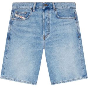 Diesel, Korte broeken, Heren, Blauw, W26, Denim, Denim shorts