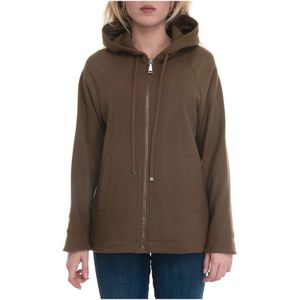 Seventy, Sweatshirt with zip Bruin, Dames, Maat:S