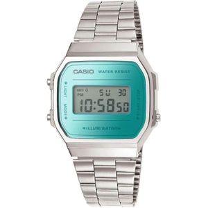Casio, Accessoires, Heren, Grijs, ONE Size, Horloge ur - A168Wem -2E