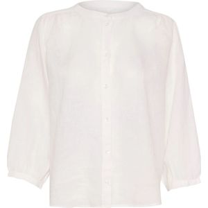 Part Two, Blouses & Shirts, Dames, Wit, L, Linnen, Eenvoudige Linnen Blouse Bright White