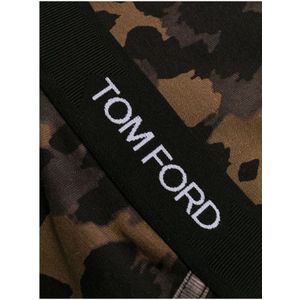 Tom Ford, Ondergoed, Heren, Bruin, 2Xl, Katoen, Ondergoed met dierenprint en elastische tailleband