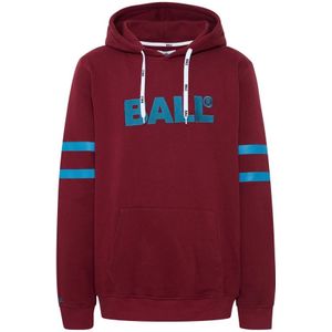 Ball, Sweatshirts & Hoodies, Dames, Bruin, 2Xl, Katoen, Velvet Hoodie Sweatshirt met Grote Zak