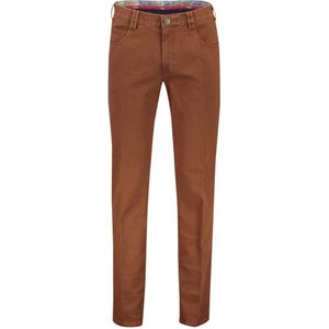 Meyer, Broeken, Heren, Bruin, L, Katoen, Bruine katoenen chino broek