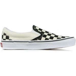 Vans, Schoenen, Heren, Zwart, 46 EU, Stijlvolle Lage Schoen Zwart/Wit