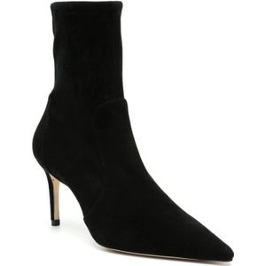 Stuart Weitzman, Schoenen, Dames, Zwart, 35 1/2 EU, Zwarte Klassieke Hakken