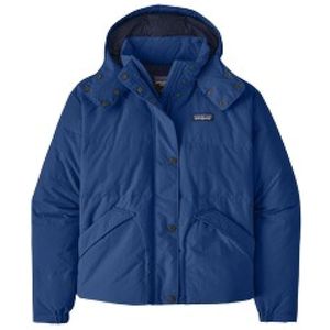 Patagonia, Blauwe Jassen voor Buitensport Blauw, Dames, Maat:S