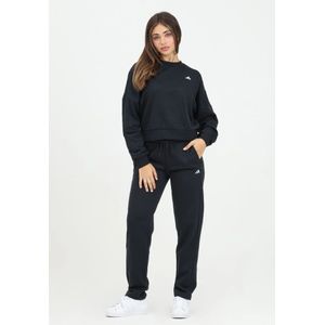 Adidas, Broeken, Dames, Zwart, L, Katoen, Gezellige Essentials Zwarte Broek