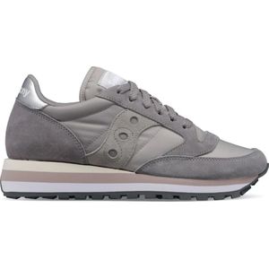 Saucony, Grijze Veterschoenen voor Dames Grijs, Dames, Maat:38 EU