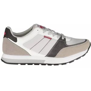 Carrera, Schoenen, Heren, Veelkleurig, 40 EU, Leer, Sportieve Grijze Sneakers met Elegante Details