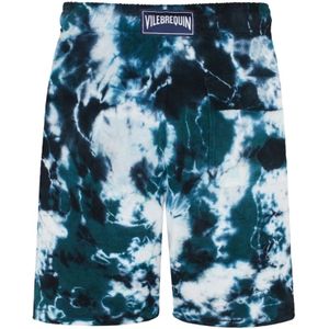 Vilebrequin, Korte broeken, Heren, Veelkleurig, L, Katoen, Tie & Dye Terry Bermuda Shorts