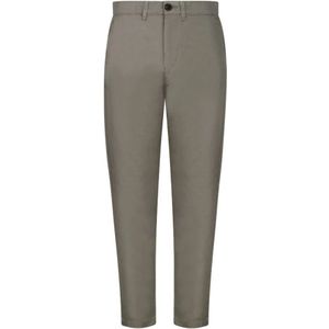 Selected Homme, Broeken, Heren, Grijs, W34, Katoen, Chinos