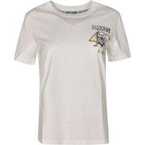 Moschino, Tops, Dames, Wit, S, Designer T-shirts en Polos