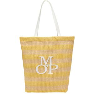 Marc O'Polo, Tassen, Dames, Geel, ONE Size, Leer, Grote shopper