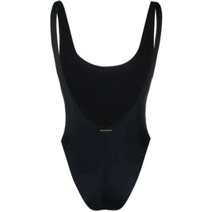 Stella McCartney, Badkleding, Dames, Zwart, S, Nylon, Zwart Casual Strandkleding Badpak