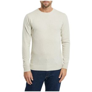 Daniele Fiesoli, Trui van ultrafijne Merinowol met kasjmier Beige, Heren, Maat:2XL