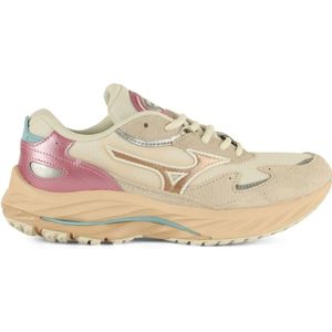 Mizuno, Schoenen, Dames, Beige, 35 1/2 EU, Schoenen