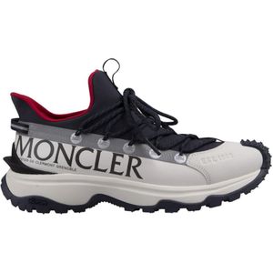 Moncler, Schoenen, Heren, Zwart, 40 EU, Zwarte Trailgrip Lite 2 Sneakers voor Heren