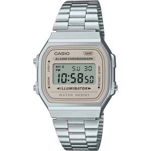 Casio, Accessoires, unisex, Grijs, ONE Size, Unisex Multifunction Stalen Band Horloge