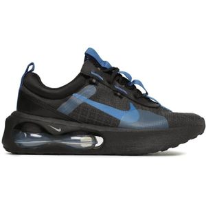 Nike, 2021 Air Max GS - Zwarte Mesh Sneakers Zwart, Heren, Maat:38 1/2 EU