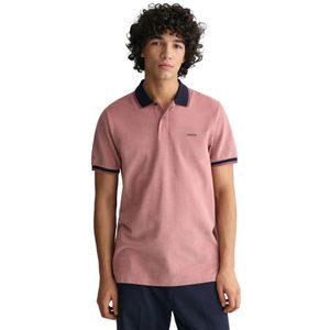 Gant, Tops, Heren, Roze, XL, Polo Shirts