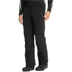 Emporio Armani Ea7, Sport, Heren, Zwart, M, Mid Waist Ski Broek Logo