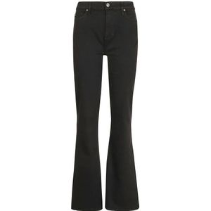 7 For All Mankind, Boot-cut Jeans Zwart, Dames, Maat:W26