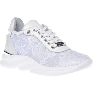 Baldinini, Schoenen, Dames, Wit, 41 EU, Sneaker in white lace