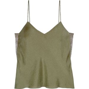 Ba&Sh, Tops, Dames, Groen, M, Clarisse Groene Top