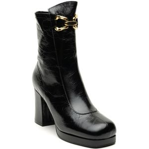 Jeffrey Campbell, Schoenen, Dames, Zwart, 40 EU, Zwarte Laarzen Tronchetti