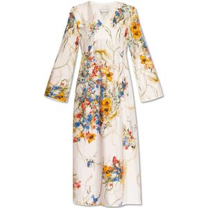 Munthe, ‘Malaysia’ zijden jurk Veelkleurig, Dames, Maat:S