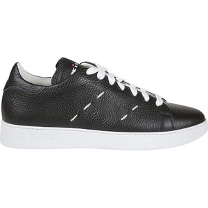 Kiton, Zwarte A068 Sneakers Zwart, Heren, Maat:42 1/2 EU