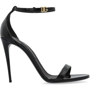 Dolce & Gabbana, Schoenen, Dames, Zwart, 36 EU, Leer, ‘Keira’ glanzende pumps