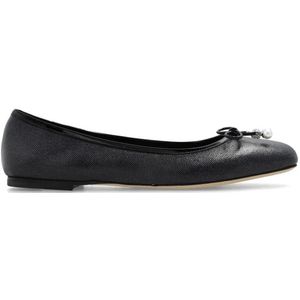 Jimmy Choo, Elme ballerinas Zwart, Dames, Maat:41 EU