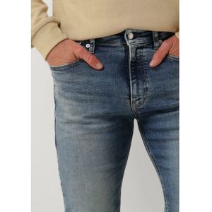 Calvin Klein, Jeans, Heren, Blauw, W36 L32, Blauwe Skinny Jeans