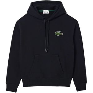 Lacoste, Hoodies Zwart, Heren, Maat:L