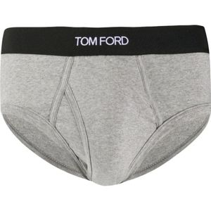 Tom Ford, Ondergoed, Heren, Grijs, M, Katoen, Heren Grijs Katoen EA Slip