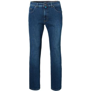 Pierre Cardin, Jeans, Heren, Blauw, W34 L30, Katoen, Slim-fit Jeans