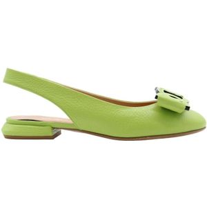 Voltan, Ballerinas Groen, Dames, Maat:37 EU